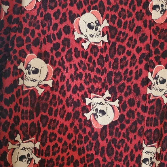 NWT Torrid skulls midi peplum dress - Picture 7 of 9